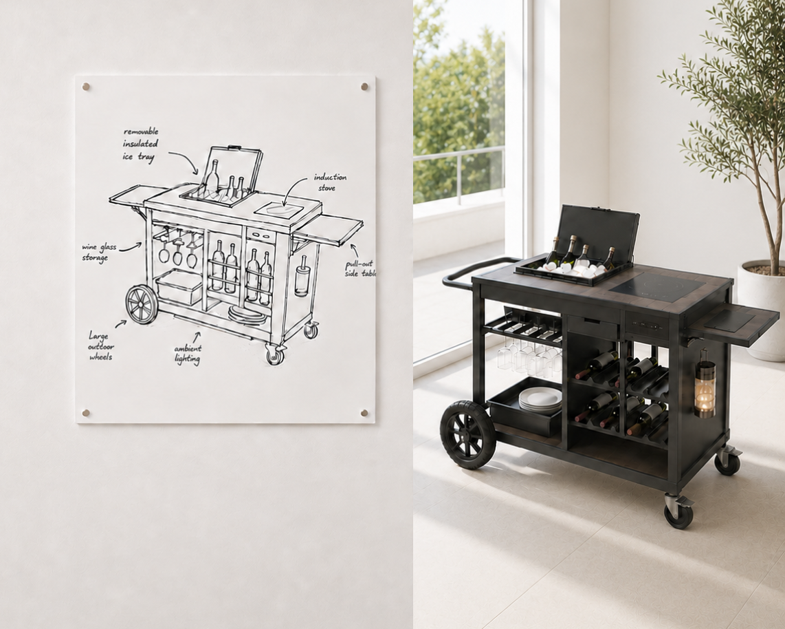 From technical sketch to finished product: Kenyield product development
